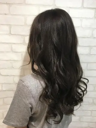 セミロング カラー 髪質改善カラー🫧 舘田千乃のヘアスタイル