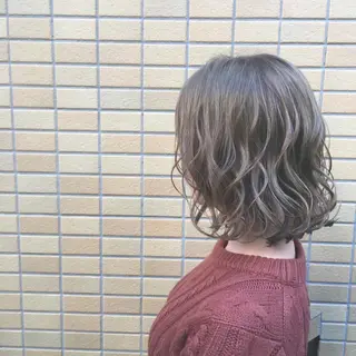 ミディアム カラー しのはら まどかのヘアスタイル