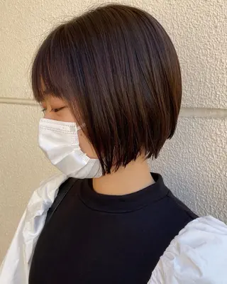 ショート ambellir 山本伽椰のヘアスタイル