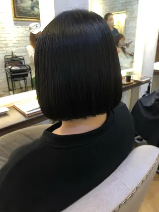 ショート パーマ Carina所属・セン北徒歩５分 キシタクのヘアスタイル