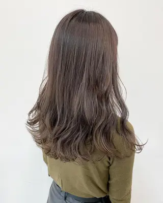 セミロング カラー パーマ ヘアアレンジ ブリーチ&似合せボブ 田中寛十のヘアスタイル