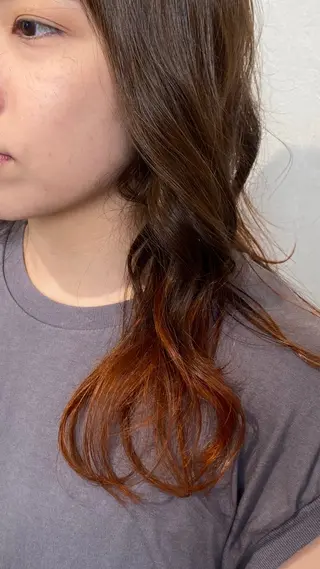 ロング カラー 綾香 /透明感カラーのヘアスタイル