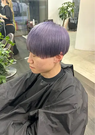 ショート カラー メンズ メンズパーマの達人 /タカシマ　ダイスケのヘアスタイル