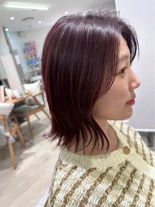 透明感カラー大阪/ jueru💫のヘアスタイル