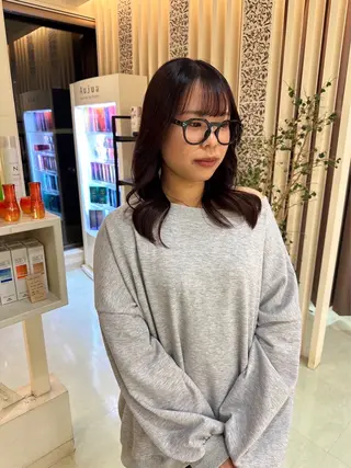 ミディアム 三宅 壱輝のヘアスタイル