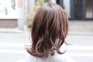 ミディアム カラー Recess hair所属・川内 政人のヘアスタイル