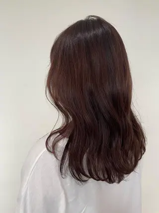 セミロング 三浦 瑠璃のヘアスタイル