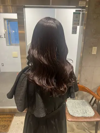 カラー 関根 風果のヘアスタイル