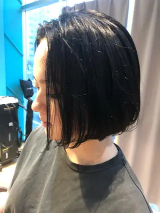 ショート 🌈艶カラー× メンズパーマ永埜🌈のヘアスタイル