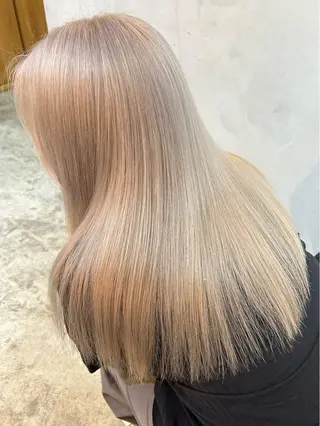 ロング カラー 🧸艶々韓国ヘア 🧁mizunaのヘアスタイル