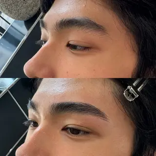 メンズ アイブロウ Hémireve Shirokane所属・Men’s眉🩵 EMIの眉毛・アイブロウイメージ