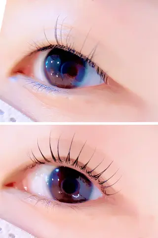 メンズ マツエク・マツパ アイブロウ eyelash salon 3+所属・3+ MIYUKIのマツエク・マツパデザイン