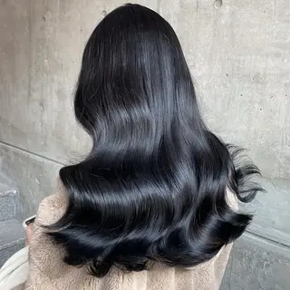ロング カラー 透明感カラー🤍技術 モデル募集/池袋🤍のヘアスタイル