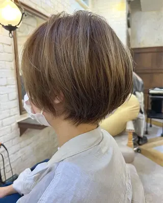 ショート Carina所属・セン北徒歩５分 キシタクのヘアスタイル