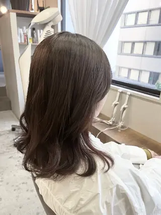 カラー 🎀花屋併設サロン 荘司まゆり🎀‪‪のヘアスタイル