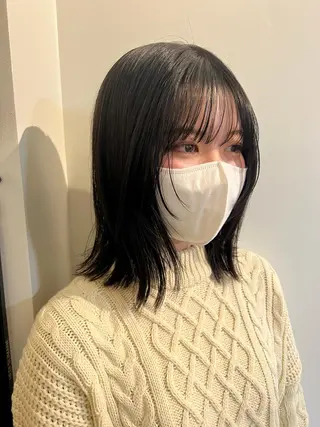 ミディアム KOCHAB本山所属・三谷 はるなのヘアスタイル