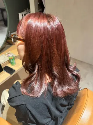 ミディアム 松本 夢叶のヘアスタイル