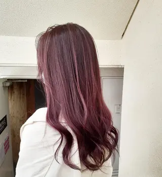 セミロング カラー 🔳髪質改善🔳 岡本陽のヘアスタイル