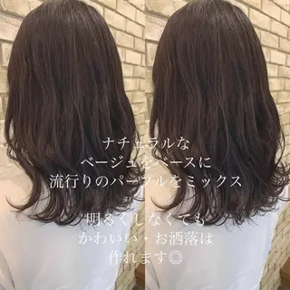 ミディアム カラー レイヤー/艶髪 🇰🇷Ryotaのヘアスタイル