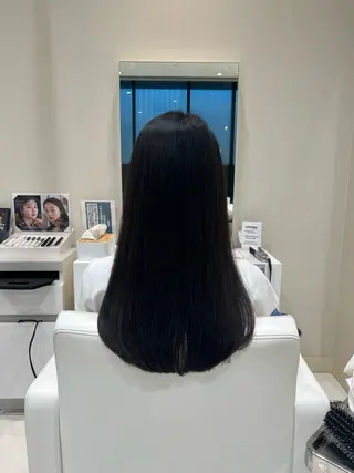 ロング 透明感カラー/ベージ ュ/HIKARU🌿のヘアスタイル