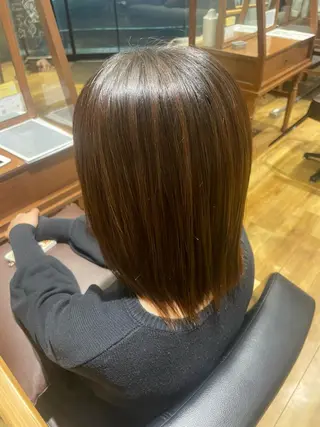 ミディアム パーマ いまじゅく あおいのヘアスタイル