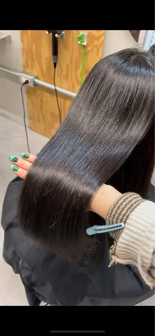 ロング パーマ ブリーチ矯正/ ブリーチ特化mikaのヘアスタイル