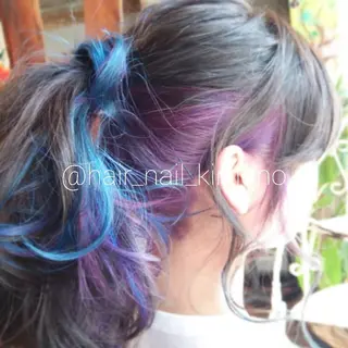 ロング カラー EMANON 心斎橋所属・デザインカラー /aiのヘアスタイル