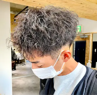 パーマ メンズ トレンドパーマ‼️ NAOKI💥のヘアスタイル