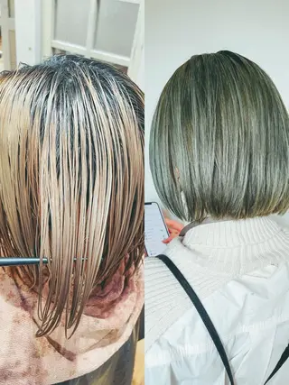 ショート カラー 吉田 浩太郎のヘアスタイル