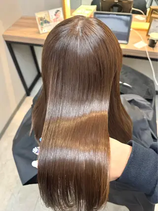 セミロング カラー 艶髪カラー/レイヤー 🐣kokoro🌸のヘアスタイル