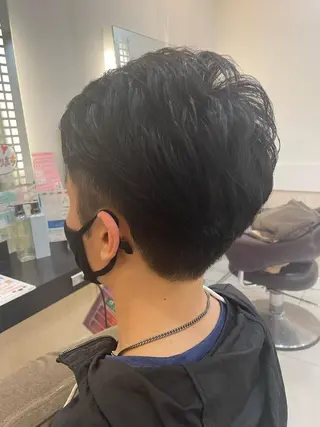 ショート パーマ メンズ リリー /Men's/パーマのヘアスタイル