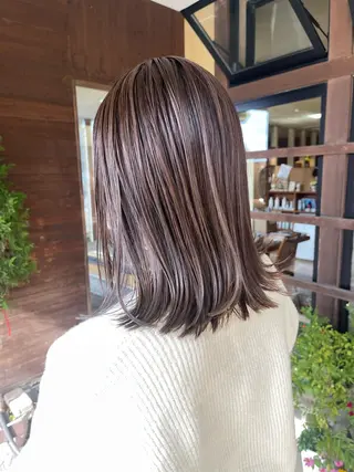 ミディアム カラー ヘアニュース所属・ヘアーニュース 🌿NAMII🌿のヘアスタイル
