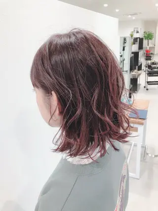 ミディアム カラー 【tejina】 ochiのヘアスタイル