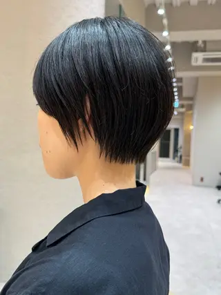 ミディアム 🩵縮毛矯正・ボブ 岩原朋也🩵のヘアスタイル