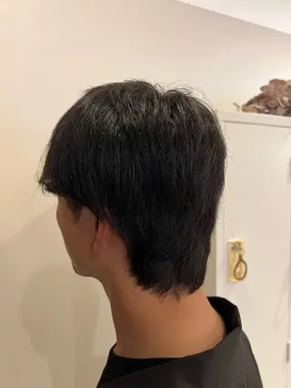 ショート 【本陣】カット モデル/朝岡 慧のヘアスタイル