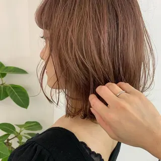 セミロング カラー SYS by fit /HONOKAのヘアスタイル