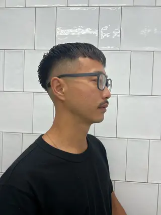 メンズ メリケン 涼二郎のヘアスタイル