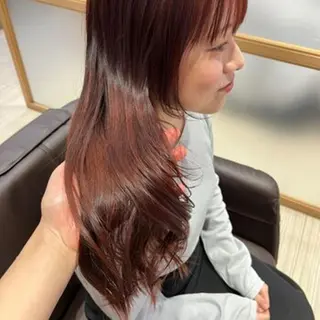 ロング カラー 山田 省吾のヘアスタイル