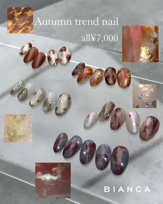 ネイル Bianca栄店 みさと店長のネイルデザイン