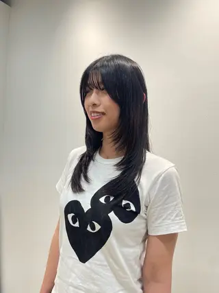ロング H I ＮＡのヘアスタイル