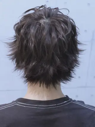 パーマ メンズ 北脇 健治のヘアスタイル