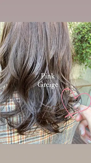 ミディアム カラー 小顔ショート✁ ⁂Yukari⁂のヘアスタイル