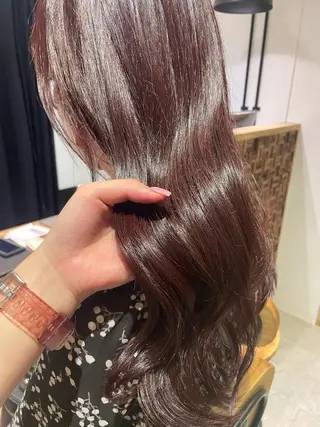 ロング カラー newi梅田🫧韓国 ヘア🫧sakiのヘアスタイル