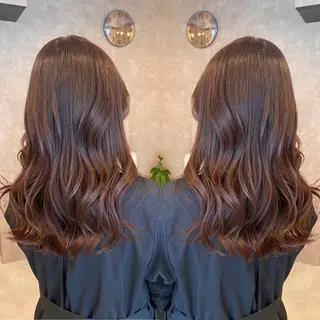 ロング カラー tocca 💜石田愛結💜のヘアスタイル