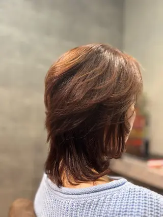 ミディアム CALME BOITE NaoHair所属・Ｎao （ﾅｫ）のヘアスタイル