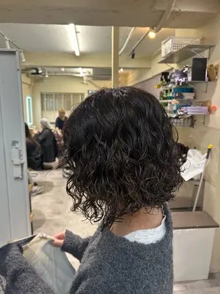 ミディアム 派手髪カラー/パーマ ⚡️ 金子 聖汰⚡️のヘアスタイル
