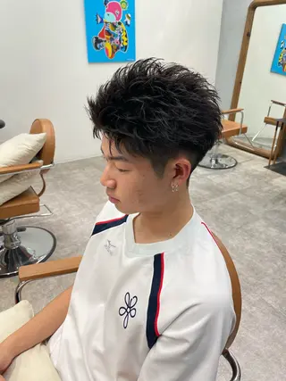 ショート メンズ 中島 耀一朗のヘアスタイル