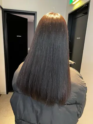 ロング 加藤 優眞のヘアスタイル