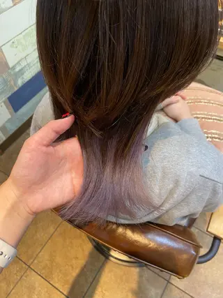 カラー オーブヘアースペース新宿店所属・🎀透明感カラー yui🎀のヘアスタイル