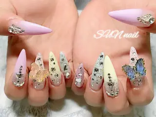 ネイル SUN nail上本町のネイルデザイン